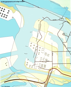 Europoort op De Beer geprojecteerd