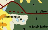 Kaartje Kievitenwei/plas