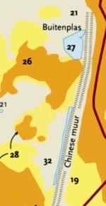 Kaartje De Chinese Muur