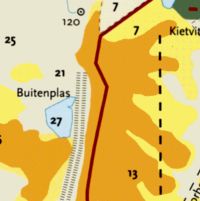 Kaartje De noordelijke dijkovergang