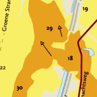 Kaartje Overgangsgebied naar het zuiden