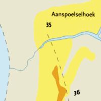 Kaartje Het noordelijke deel van het Groene Strand = Groene strand (1)