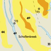 Kaartje De bestrate hoofdweg naar het westen